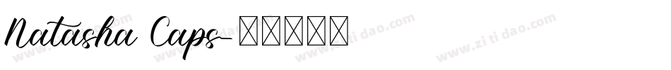 Natasha Caps字体转换